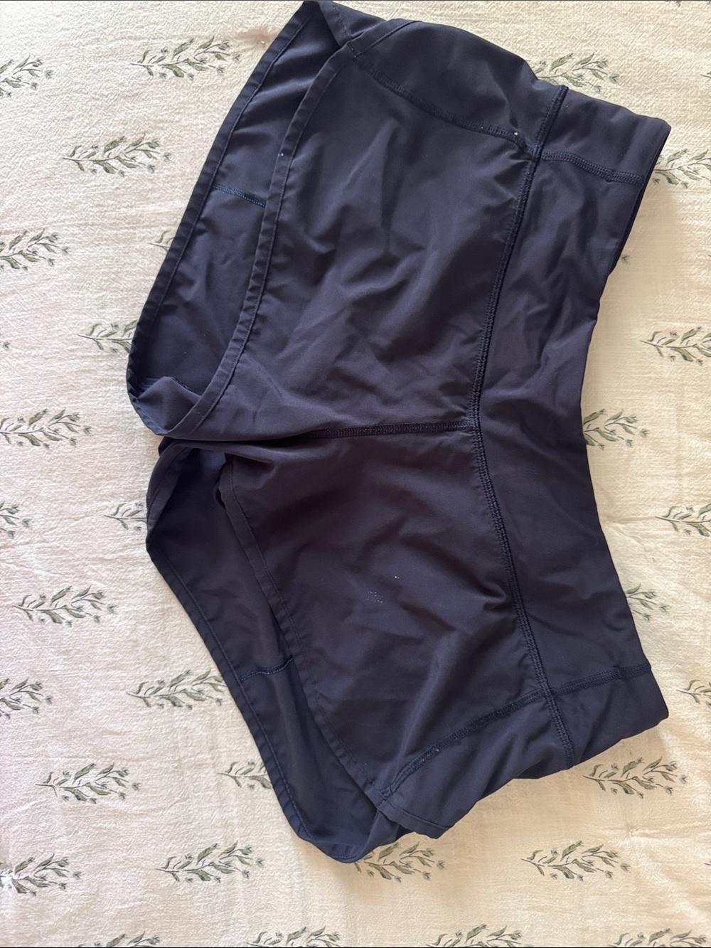 Navy Lululemon Athletic Shorts